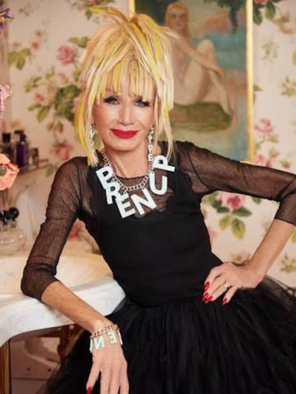 Limited Edition Betsey Johnson PRENUP Necklace